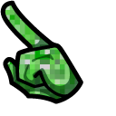 Among Us Green Creeper Character