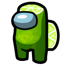 Among Us Green Lime Character
