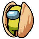 Among Us Green Pistachio Character