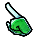 Among Us Green Poison Character