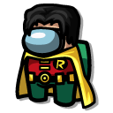Among Us Green Robin Character