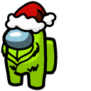 Among Us Grinch Character