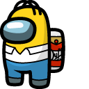 Among Us Homer Simpson Character