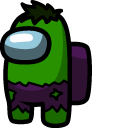 Among Us Hulk Character