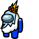 Among Us Ice King Character