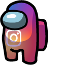 Among Us Instagram Character