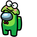 Among Us Keroppi Character