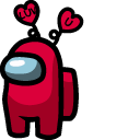 Among Us Luv U Character