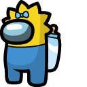 Among Us Maggie Simpson Character