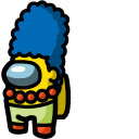 Among Us Marge Simpson Character