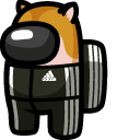Among Us Meme Adidas Doge Character