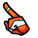 Among Us Orange Nemo Character