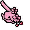 Among Us Pink Cherry Blossom Character
