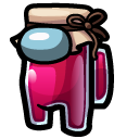 Among Us Pink Jam in Jar Character