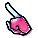 Among Us Pink Love Potion Character