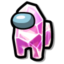 Among Us Pink Quartz Character