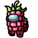 Among Us Pink Raspberry Character