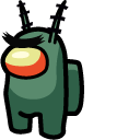 Among Us Plankton Character