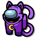 Among Us Poppy Playtime CatNap Purple Character