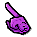 Among Us Purple Dragon Character