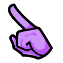 Among Us Purple Lumpy Space Princess Character