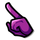 Among Us Purple Red Onion Character