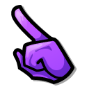 Among Us Purple Sorbet Character