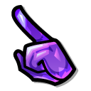 Among Us Purple Tanzanite Character