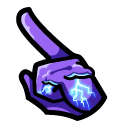 Among Us Purple Thundercloud Character
