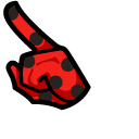 Among Us Red Ladybug Character