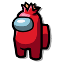 Among Us Red Pomegranate Character