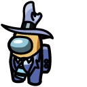 Among Us Sam & Max Sam Yellow Character