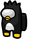 Among Us Sanrio Badtz-Maru Character