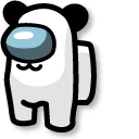Among Us Sanrio Pankunchi White Character