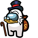 Among Us Scrooge McDuck Character