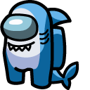Among Us Shark Character