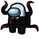 Among Us Slenderman Character