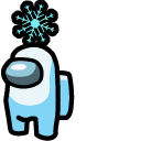 Among Us Snowflake Character