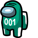 Among Us Squid Game Player 001 Character