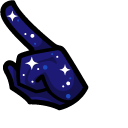Among Us Starry Night Sky Character