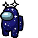 Among Us Starry Night Sky Character