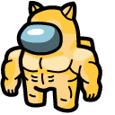 Among Us Swole Doge Meme Character