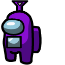 Among Us Teletubbies Tinky-Winky Character