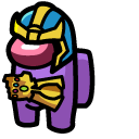 Among Us Thanos Character