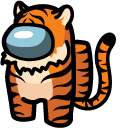 Among Us Tiger Character