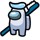Among Us Tooth Character