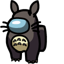 Among Us Totoro Character