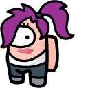 Among Us Turanga Leela Character