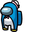 Among Us Tuxedo Sam Character