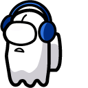 Among Us Undertale Napstablook Character